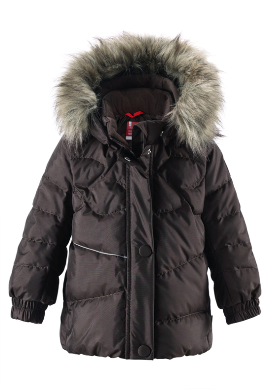 Reima Kiirus 511182 1810 Brown dunjakke barnihagen dunjakke