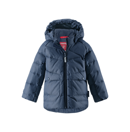 Reima hos Barnihagen.no praktiske klær Reimatec + Serkku 531354 6980 Navy vinterjakke dun reima