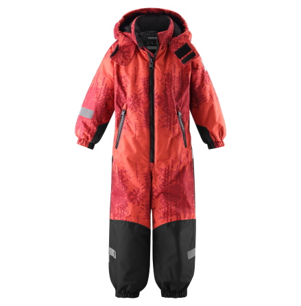 Reimatec Kiddo Snowy 520269B-3911 Lingonberry Red vinterdress