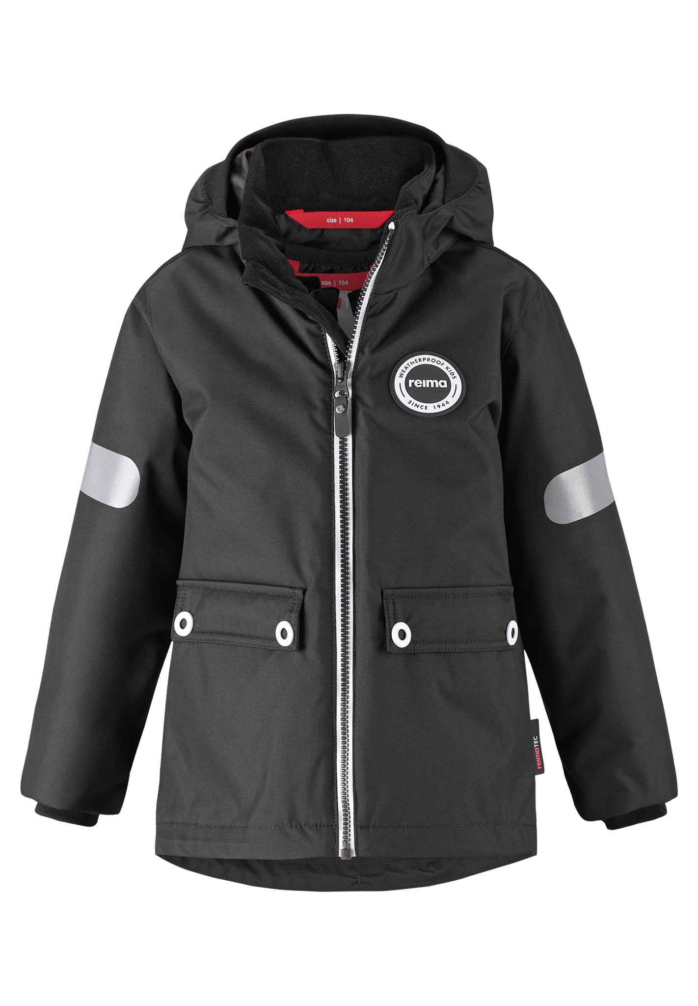 Reimatec Seiland 521559 9990 Black 3 in 1 vinterjakke reima salg 3in1 jakke barn Sydkap | Reima